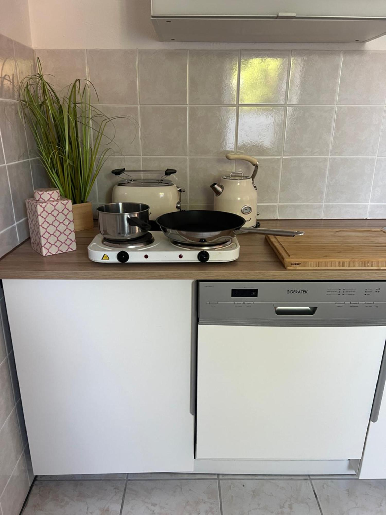 Appartement Auhagen - Kueche, Badewanne, Regendusche, Netflix 外观 照片